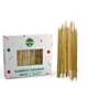 Carbonized bamboo skewer